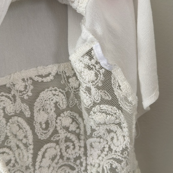 Anthropologie x Heartloom Lace Paneled Top - Picture 4 of 5